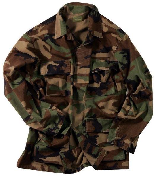 BlYSza US BDU Woodland ripstop pouYZit-E